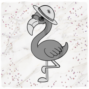 Summer flamingo